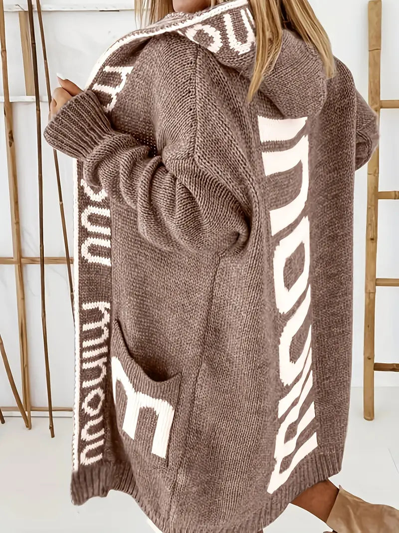 Anna – Elegant Long Cardigan