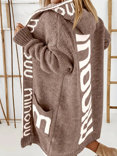 Anna – Elegant Long Cardigan