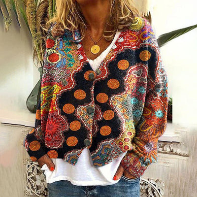 Scarlett – Colourful Comfortable Knitted Jumper