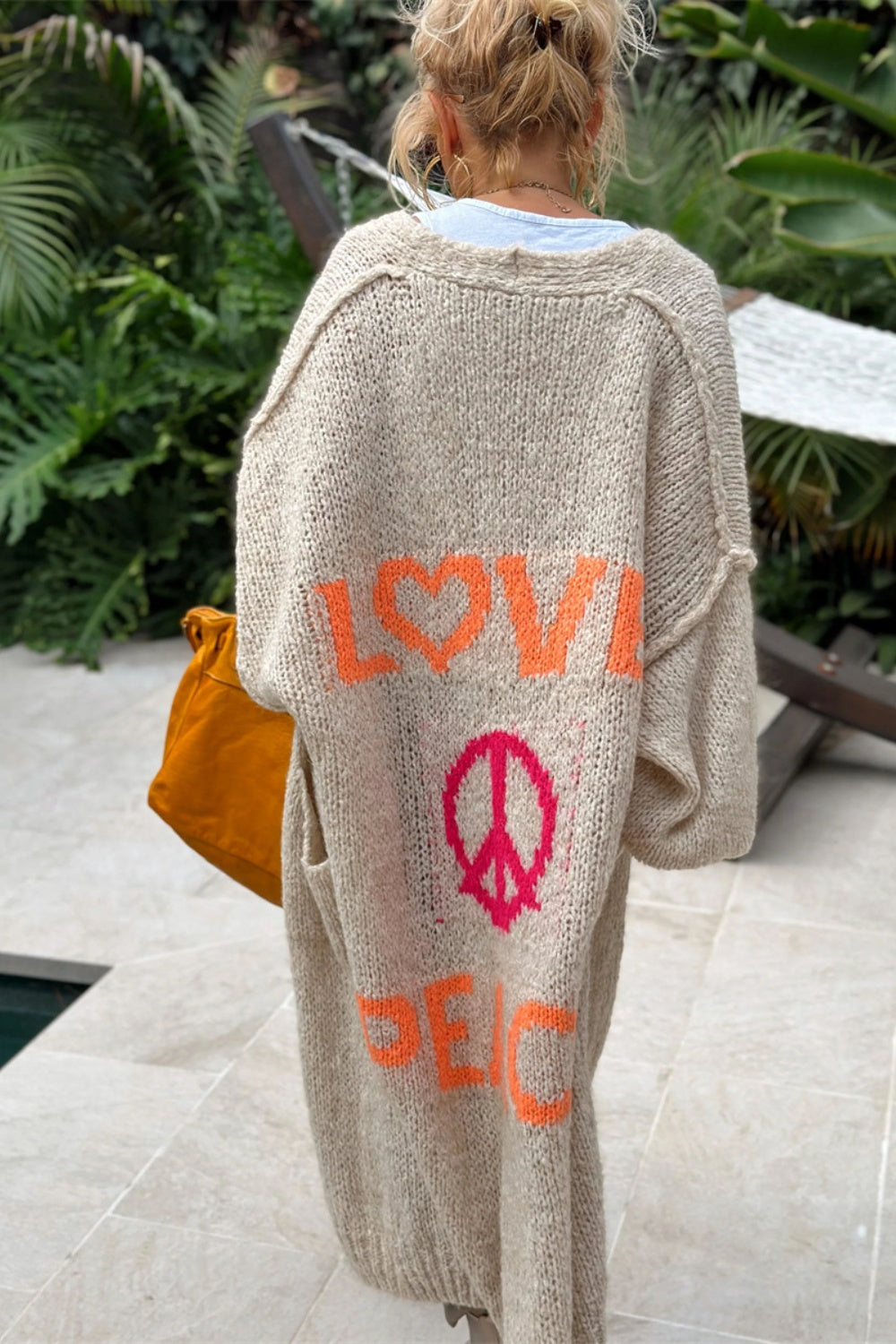 Lovely – Oversized Knitted Long Cardigan
