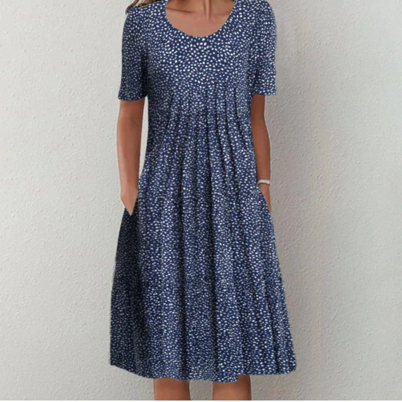 Stella – Stylish Floral Dress with Pockets