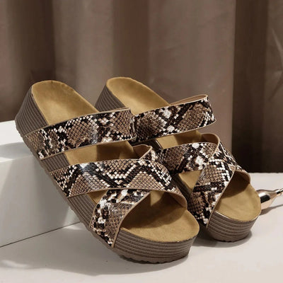 Abigail – Orthopaedic Leather Strap Summer Sandals