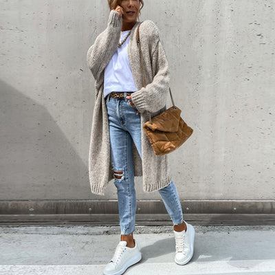 Camile – Classic Long Cardigan