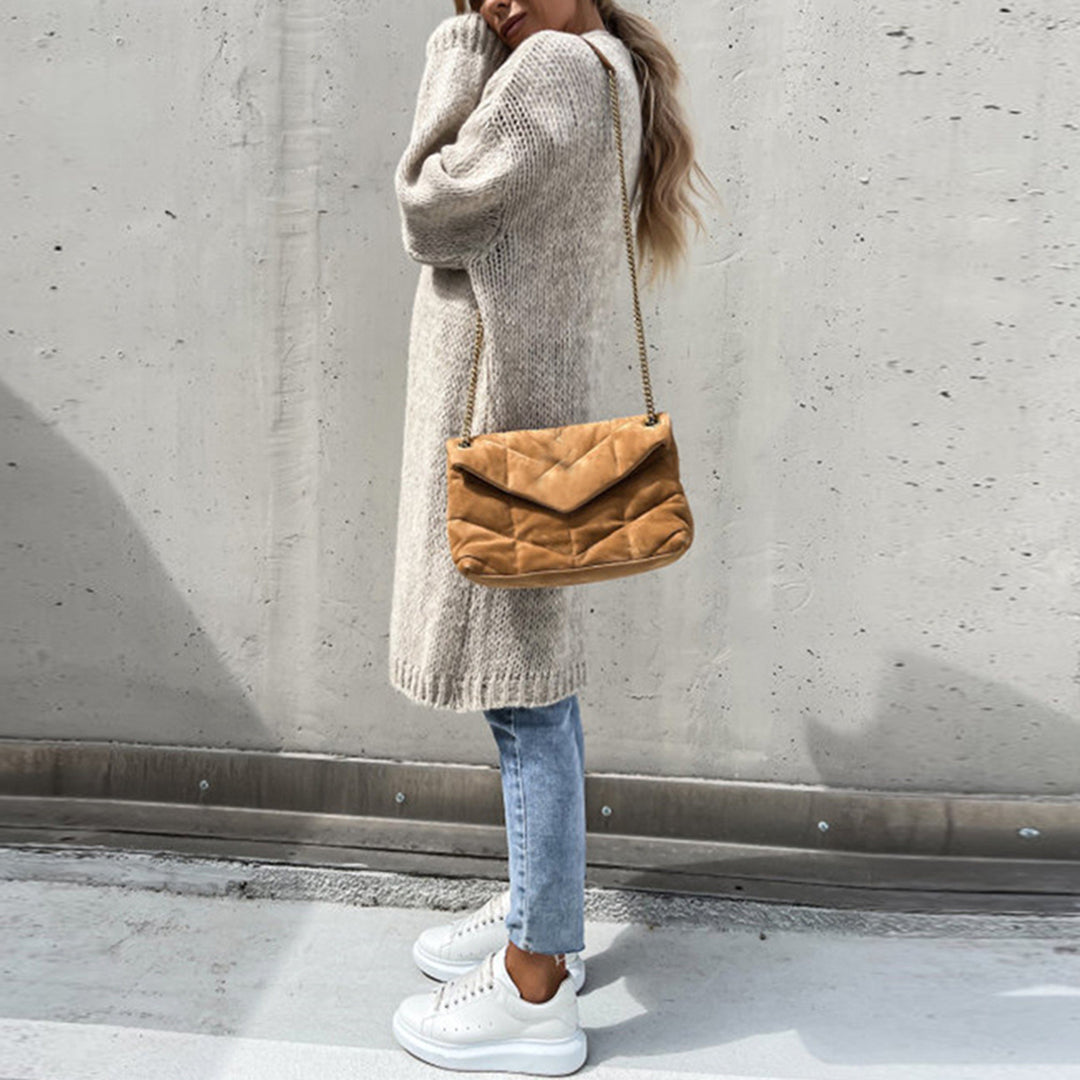 Camile – Classic Long Cardigan