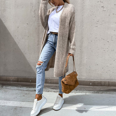 Camile – Classic Long Cardigan