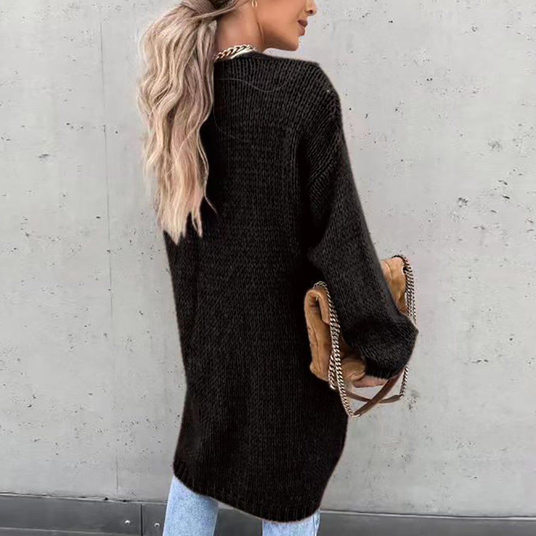 Camile – Classic Long Cardigan