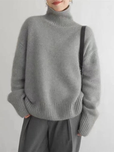 Isla – Elegant Roll Neck Jumper