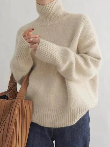 Isla – Elegant Roll Neck Jumper
