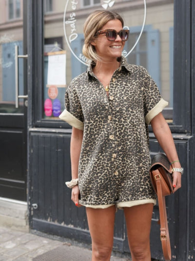 Nolene – Leopard Print Jumpsuit