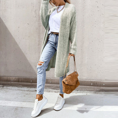 Camile – Classic Long Cardigan