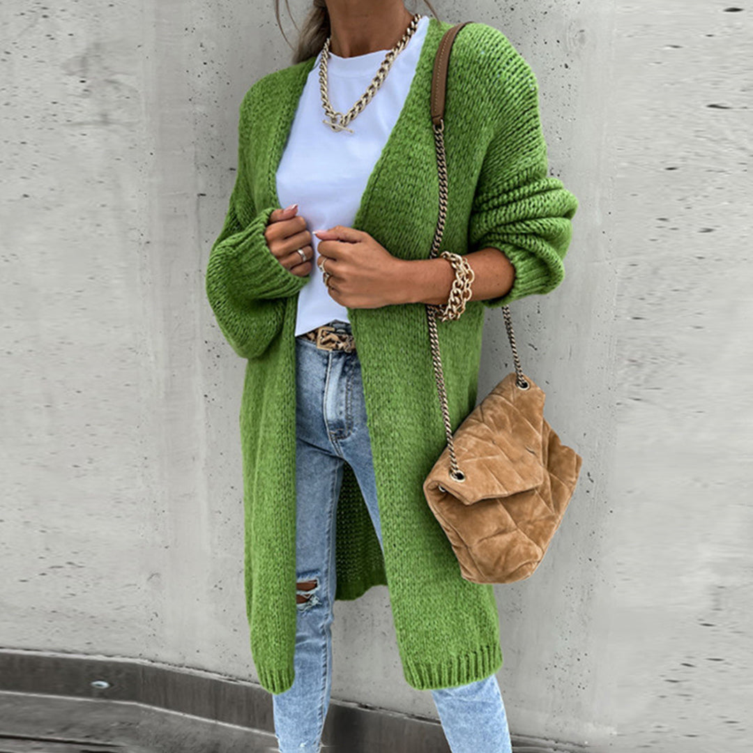 Camile – Classic Long Cardigan