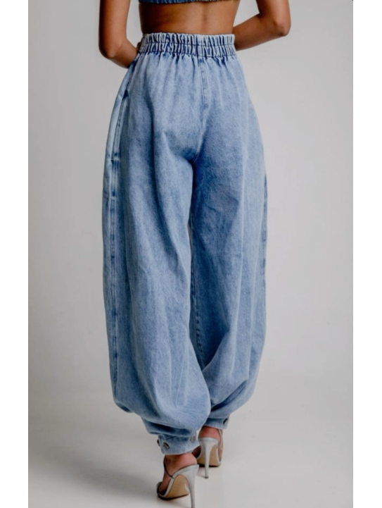 Una – High Waist Balloon Jeans