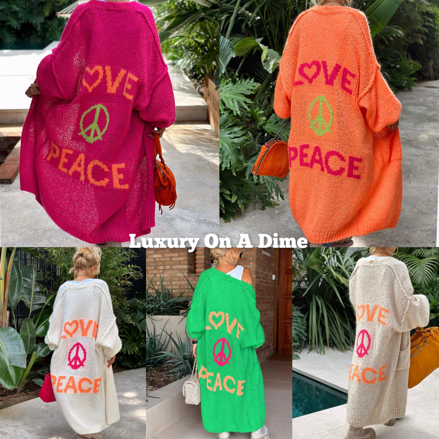 Lovely – Oversized Knitted Long Cardigan