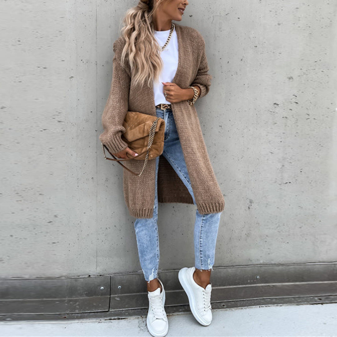 Camile – Classic Long Cardigan