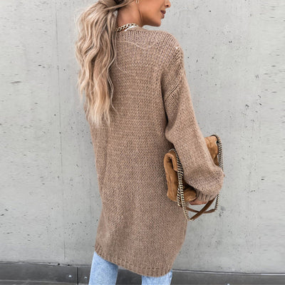 Camile – Classic Long Cardigan