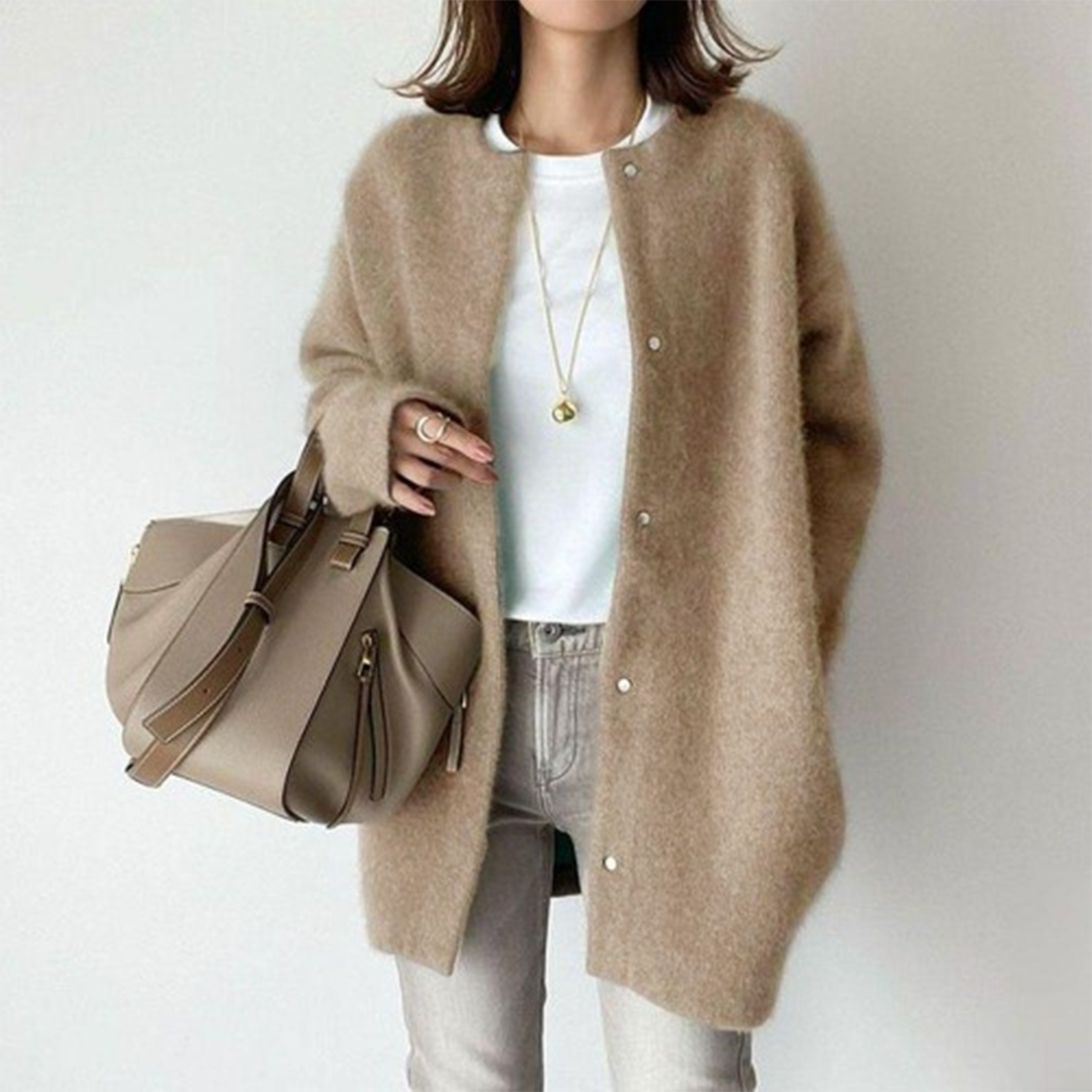 Grace – Comfortable Soft Wool Cardigan