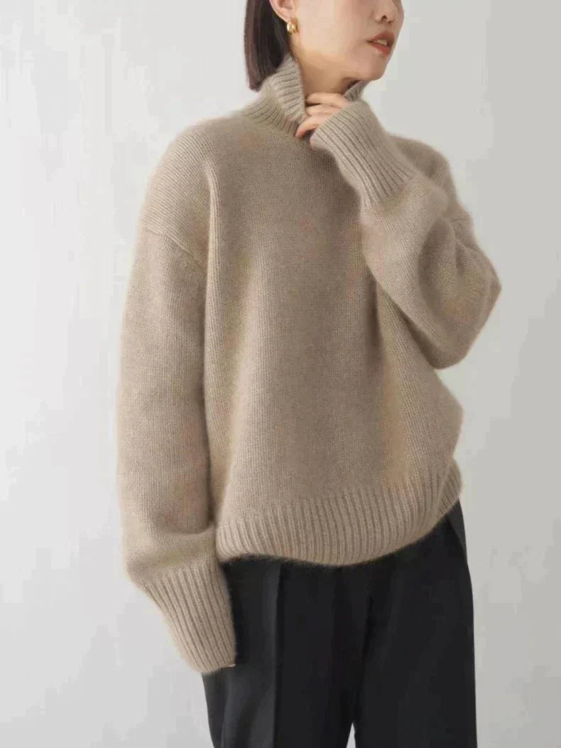 Isla – Elegant Roll Neck Jumper