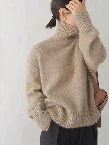 Isla – Elegant Roll Neck Jumper