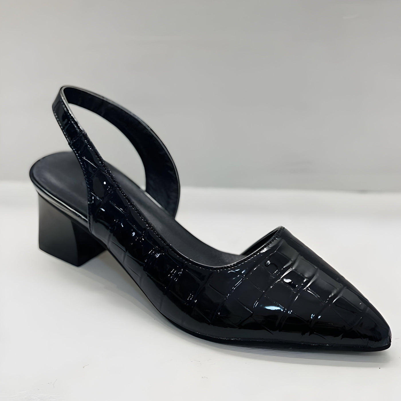 Lynn – Comfortable Leather Wide-Fit Heels