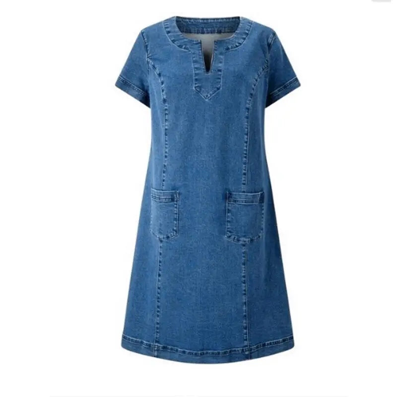 Sofia – Soft Denim Dress