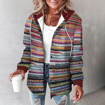 Raven – Checked Hooded Jacket