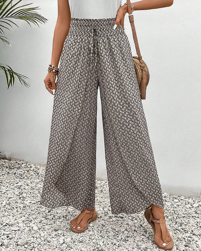 Mint – Relaxed Wide-Leg Trousers