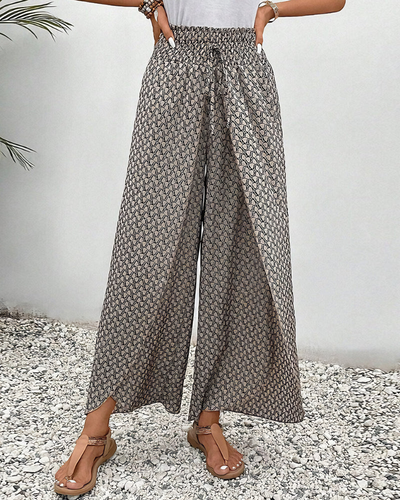 Mint – Relaxed Wide-Leg Trousers