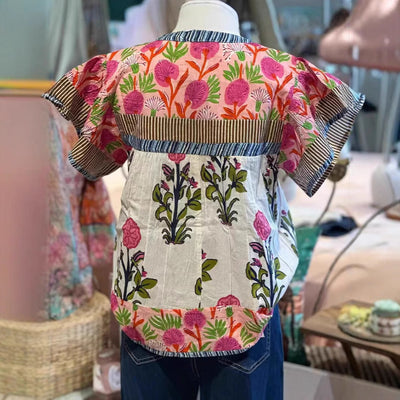 Uriella – Summer Boho Embroidered Blouse