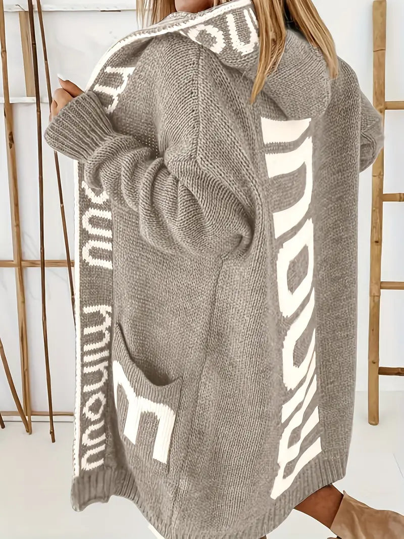 Anna – Elegant Long Cardigan