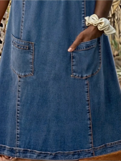 Sofia – Soft Denim Dress
