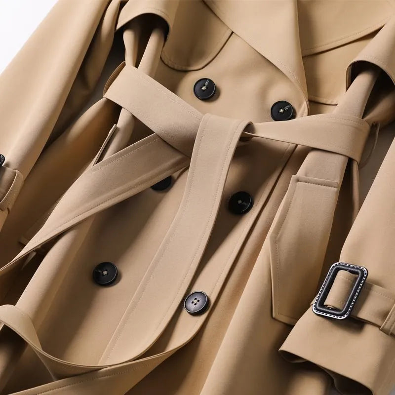 Amoura – Belted Trench Coat