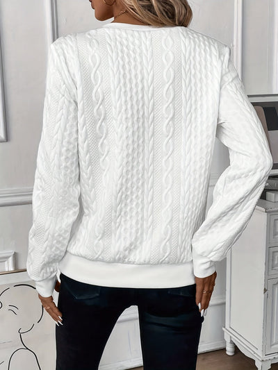 Willow – Elegant Pullover with Zip Detail