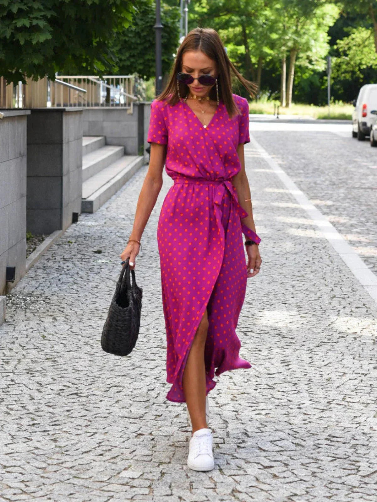Tia - Elegant Cotton Dress