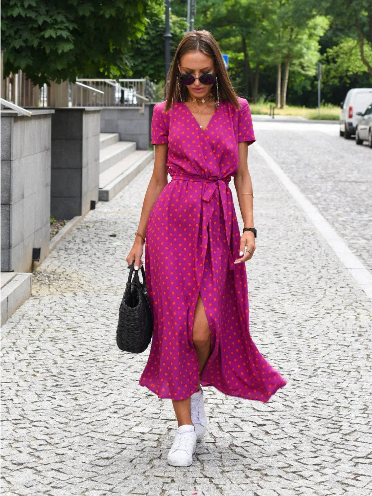 Tia - Elegant Cotton Dress