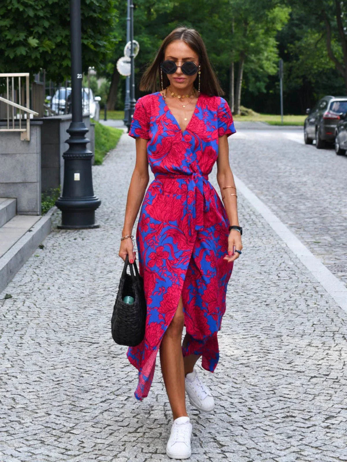 Tia - Elegant Cotton Dress