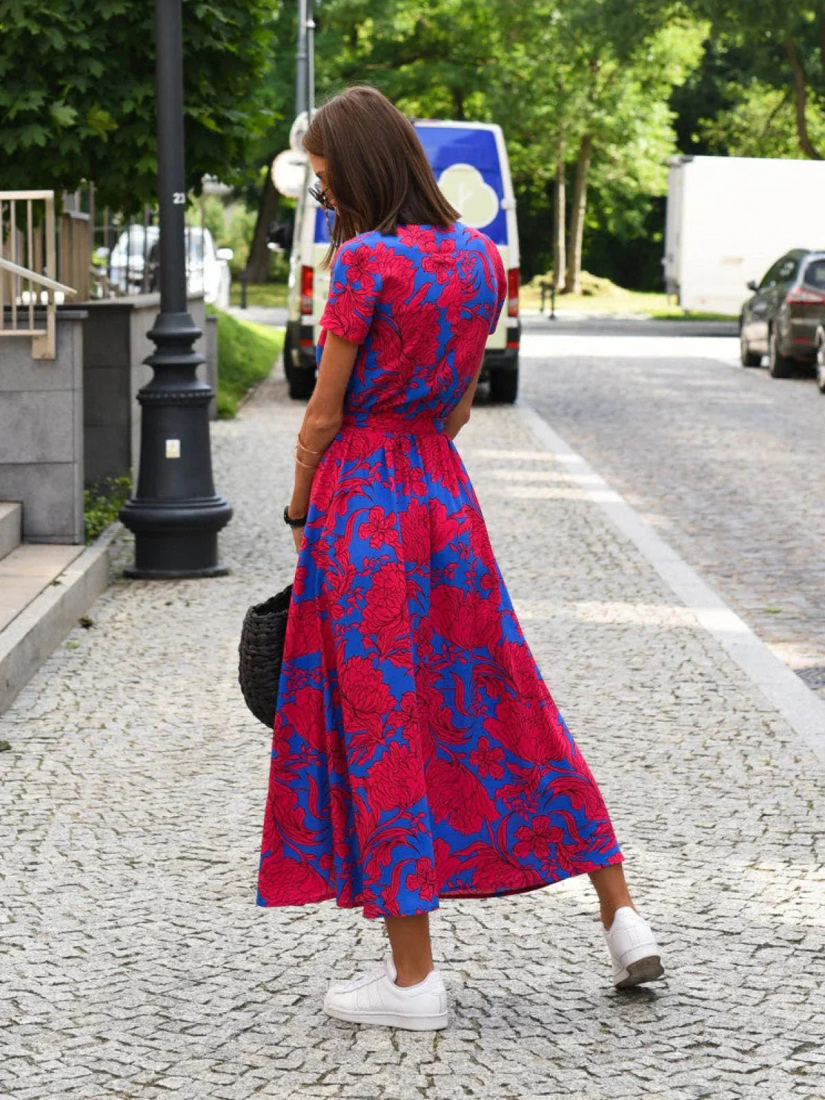 Tia - Elegant Cotton Dress